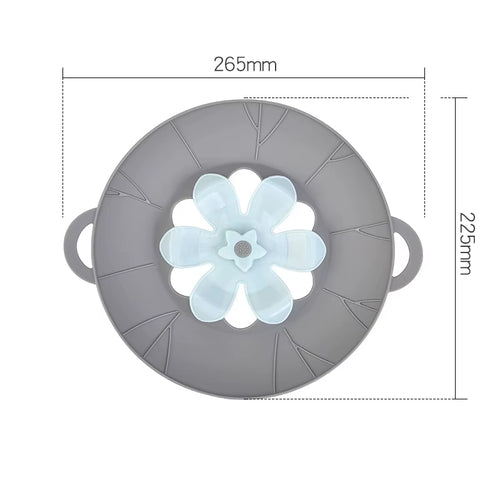 Boil over Safeguard Lids, Silicone Microwave Splatter Lid for Food, Bpa-Free Silicone & Plastic, Removable, Easy to Clean