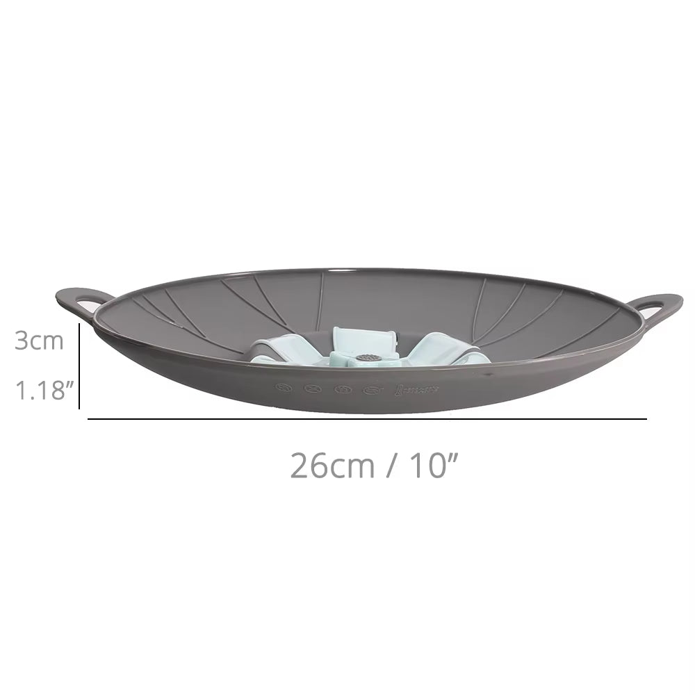 Boil over Safeguard Lids, Silicone Microwave Splatter Lid for Food, Bpa-Free Silicone & Plastic, Removable, Easy to Clean